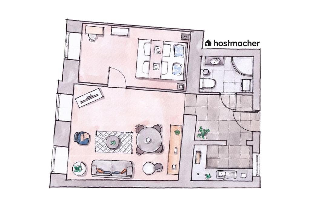 Pristine 1br Steps From By Hm * Vídeň